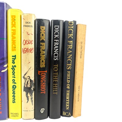 Lot 49 - FRANCIS, DICK - COLLECTION OF NOVELS, INC. SIGNED AND FIRST EDITION COPIES
