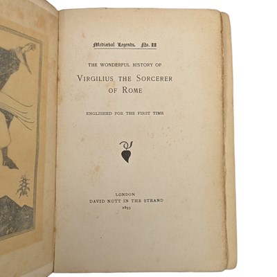 Lot 46 - POGANY, WILLY - 1911 TANNHAUSER, RICHARD WAGNER & 1893 VIRGILIUS THE SORCERER OF ROME