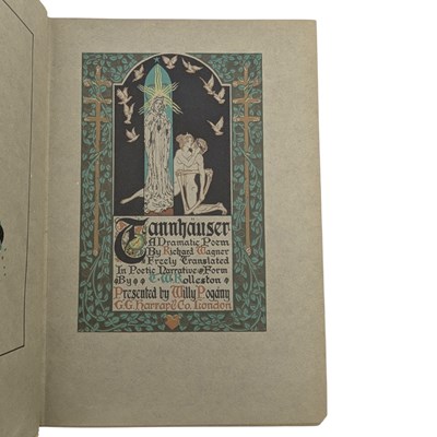 Lot 46 - POGANY, WILLY - 1911 TANNHAUSER, RICHARD WAGNER & 1893 VIRGILIUS THE SORCERER OF ROME