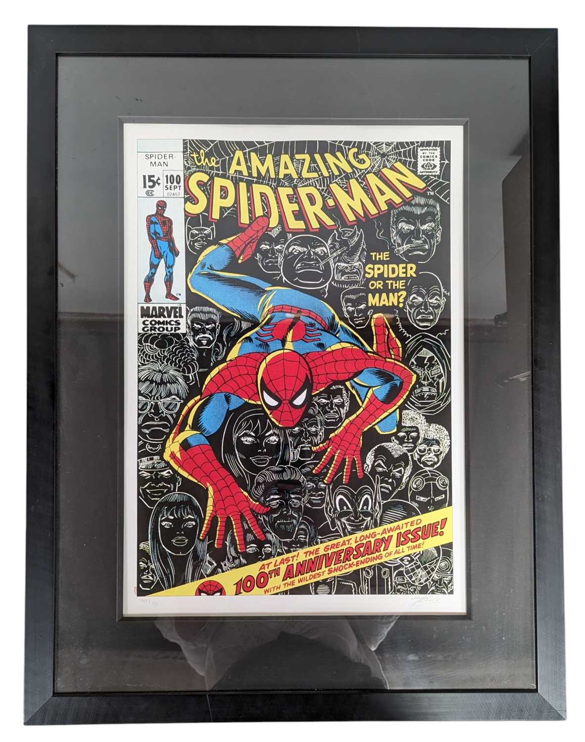 Lot 766 - MARVEL - STAN LEE (1922-2018) - SPIDERMAN - WASHINGTON GREEN