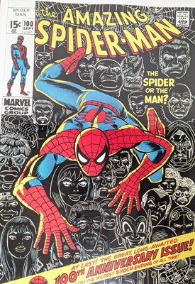 Lot 766 - MARVEL - STAN LEE (1922-2018) - SPIDERMAN - WASHINGTON GREEN
