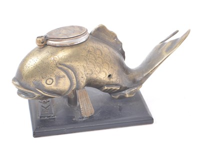 Lot 210 - EARLY 20TH CENTURY JAPANESE INKWELL
