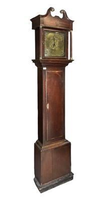 Lot 563 - W. YEADON OF STOURBRIDGE - GEORGE III OAK CASED 30 HOUR LONGCASE CLOCK