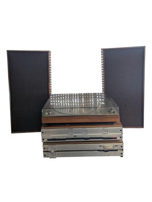 Lot 44 - BANG & OLUFSEN BEOGRAM 1200 WITH SPEAKERS & HI-FI UNIT