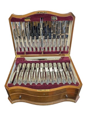 Lot 356 - MID CENTURY VINERS CANTEEN OF CUTLERY