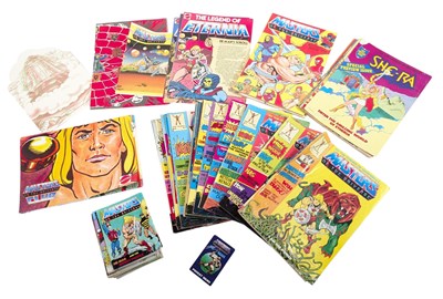 Lot 575 - MASTERS OF THE UNIVERSE - VINTAGE COMICS & MEMORABILIA