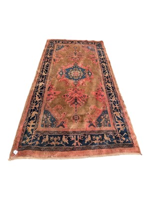 Lot 761 - VINTAGE 20TH CENTURY OUSHAK TURKISH CARPET FLOOR RUG