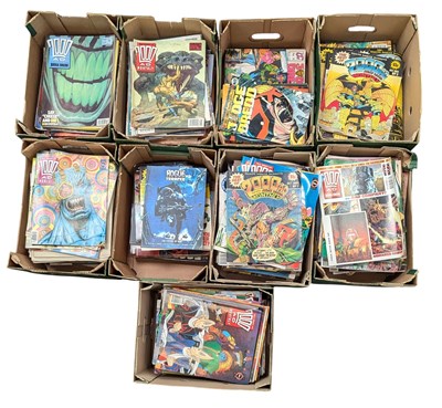 Lot 730 - COMICS - LARGE COLLECTION OF COMICS INC 2000AD, DOCTOR STRANGE, & OTHER