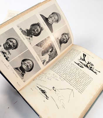 Lot 10 - 1953 BRITISH MOUNT EVEREST EXPEDITION - ALBUM OF AUTOGRAPHS + PROVENANCE