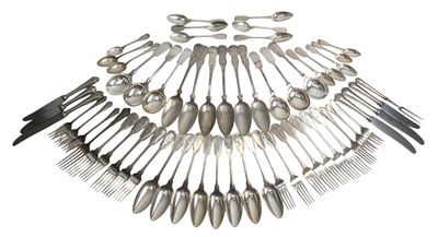 Lot 75 - COLLECTION OF SILVER PLATED FLATWARE INCLUDING KRUPP BERNDORF
