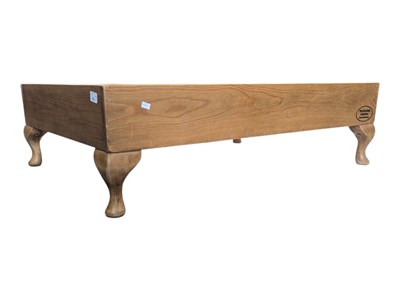 Lot 728 - THE DOG BED COMPANY - MODERN OAK DOG BED
