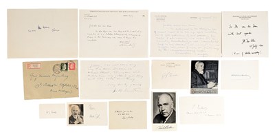 Lot 86 - SCIENCE / NOBEL PRIZE WINNERS - COLLECTION OF AUTOGRAPHS