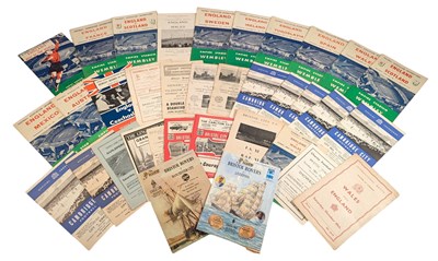Lot 81 - SELECTION OF FOOTBALL PROGRAMMES FROM 1950S TO 1990S