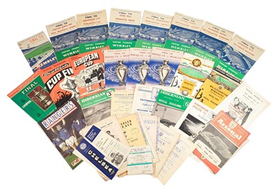 Lot 82 - COLLECTION OF FOOTBALL PROGRAMS FROM THE 1940-1970S