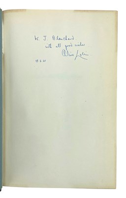 Lot 50 - LYLE, OLIVER - 1941 TECHNOLOGY FOR SUGAR REFINERY WORKERS, SIGNED COPY, BUMPUS BINDING