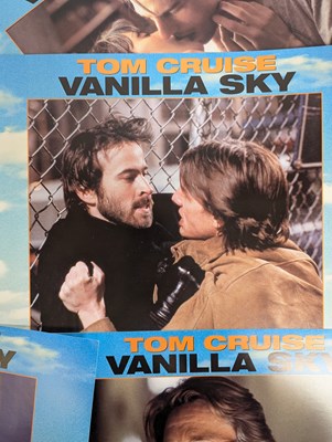 Lot 87 - 12 TOM CRUISE VANILLA SKY FILM POSTERS