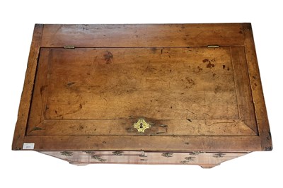 Lot 307 - GEORGE III 18TH CENTURY FRUITWOOD & ELM COMMODE CHEST OF DRAWERS