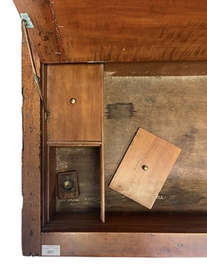 Lot 307 - GEORGE III 18TH CENTURY FRUITWOOD & ELM COMMODE CHEST OF DRAWERS