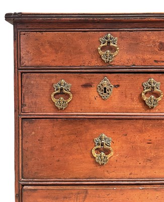 Lot 307 - GEORGE III 18TH CENTURY FRUITWOOD & ELM COMMODE CHEST OF DRAWERS