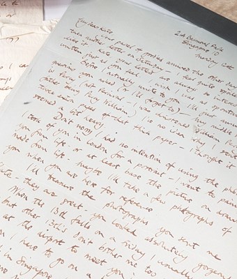 Lot 50 - LARGE COLLECTION OF PERSONAL CORRESPONDENCE - ACTRESS KATIE BOYLE