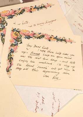 Lot 50 - LARGE COLLECTION OF PERSONAL CORRESPONDENCE - ACTRESS KATIE BOYLE