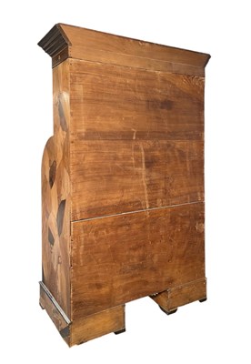 Lot 288 - JAPANESE HAKONE MEIJI LATE 19TH / EARLY 20TH CENTURY YOSEGI ZAIKU MARQUETRY BUREAU