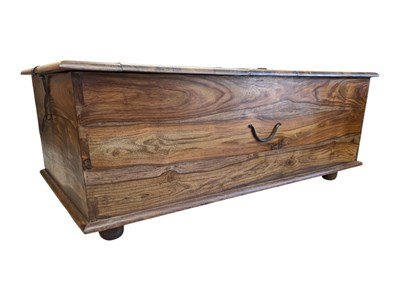 Lot 692 - 20TH CENTURY SHEESHAM COFFEE TABLE CHEST