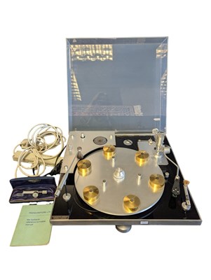 Lot 50 - 1960S / 1970S VINTAGE TRANSCRIPTOR HYDRAULIC REFERENCE TURNTABLE