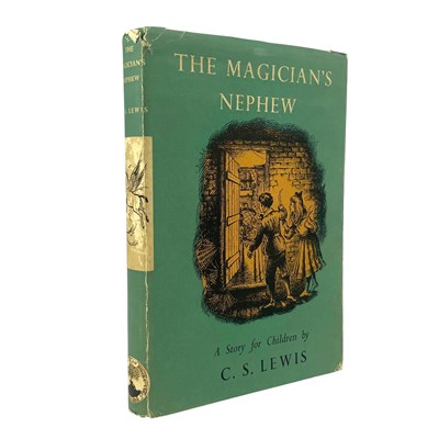 Lot 10 - LEWIS, C. S. - 1955 THE MAGICIAN'S NEPHEW, FIRST EDITION, FIRST IMPRESSION, IN DUST WRAPPER
