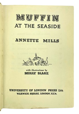 Lot 62 - MILLS, ANNETTE - COLLECTION OF FIRST EDITION MUFFIN CHILDREN'S BOOKS