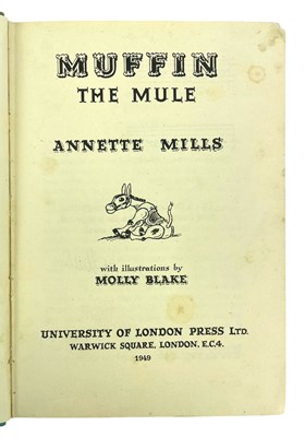 Lot 62 - MILLS, ANNETTE - COLLECTION OF FIRST EDITION MUFFIN CHILDREN'S BOOKS