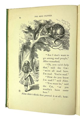 Lot 43 - CARROLL, LEWIS - TWO ILLUSTRATED EDITIONS OF ALICE'S ADVENTURES IN WONDERLAND