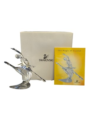 Lot 118 - SWAROVSKI - 2004 BOXED CRYSTAL GLASS MAGIC OF DANCE ANNA FIGURE