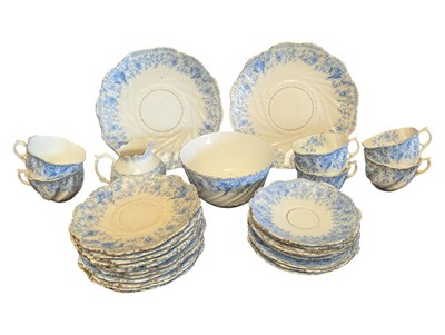 Lot 130 - 19TH CENTURY VICTORIAN SIX PERSON TEA SERVICE