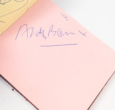 Lot 12 - MUSIC - AUTOGRAPH ALBUM - INC ROLLING STONES, LULU, THE PAPER DOLLS ETC