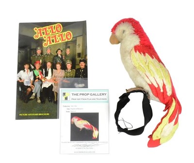 Lot 23 - 'ALLO 'ALLO! (BBC SITCOM) - STAGE SHOW PROP PARROT