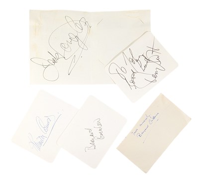 Lot 155 - CARRY ON FILMS - COLLECTION OF AUTOGRAPHS