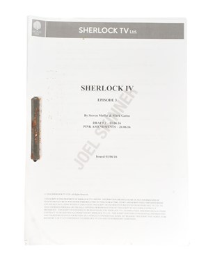 Lot 173 - SHERLOCK (BBC TV SERIES) - ORIGINAL SHOOTING SCRIPT