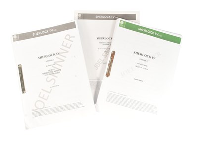Lot 147 - SHERLOCK (BBC TV SERIES) - ORIGINAL SHOOTING SCRIPTS