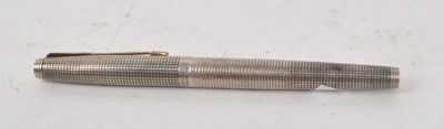 Lot 215 - PARKER - VINTAGE 1960S STERLING SILVER FOUNTAIN PEN