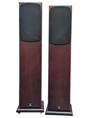 Lot 35 - MONITOR AUDIO, BRITISH - PAIR OF FLOOR STANDING LOUDSPEAKERS