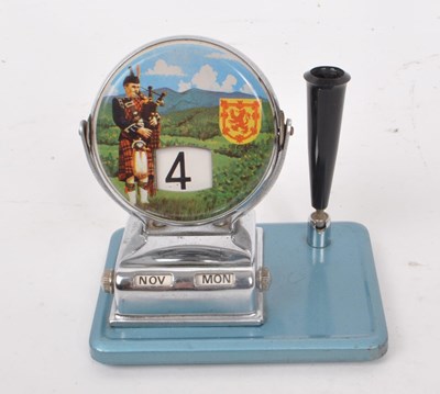 Lot 216 - 20TH CENTURY JAPANESE PERPETUAL CALENDAR, TWO BOXES AND PIPE