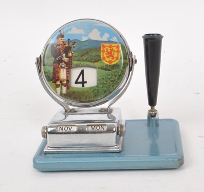 Lot 216 - 20TH CENTURY JAPANESE PERPETUAL CALENDAR, TWO BOXES AND PIPE