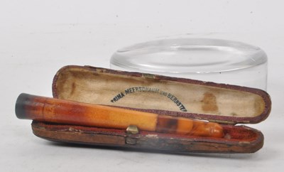 Lot 216 - 20TH CENTURY JAPANESE PERPETUAL CALENDAR, TWO BOXES AND PIPE