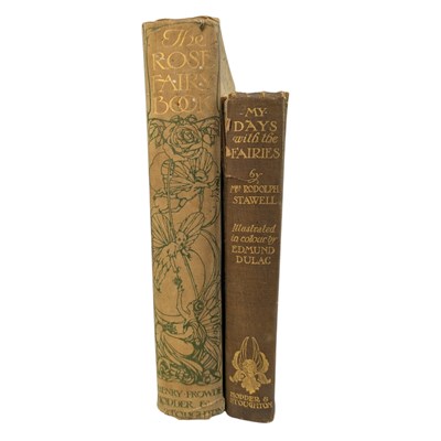 Lot 61 - c.1912-3 MY DAYS WITH THE FAIRIES & THE ROSE FAIRY BOOK - EDMUND DULAC, HERBERT STRANG, ETC.