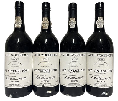 Lot 154 - FOUR BOTTLES OF SMITH WOODHOUSE 1985 VINTAGE PORT, BOTTLED 1987