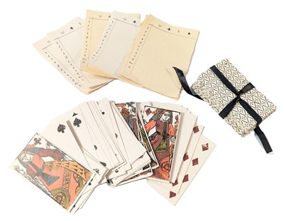 Lot 235 - WOLF HALL (2024) - SCREEN USED PROP PLAYING CARDS
