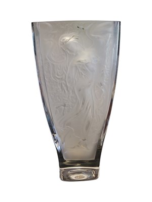 Lot 152 - 20TH CENTURY CORBA CRISTALLERIA ITALIAN GLASS VASE