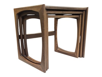 Lot 663 - G PLAN FURNITURE - 1970S MID CENTURY G PLAN QUADRILLE NEST OF TABLES