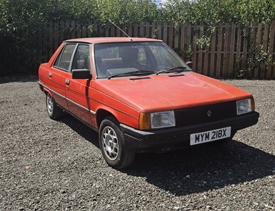 Lot 4 - MYM 218X - 1982 RENAULT 9 GTL